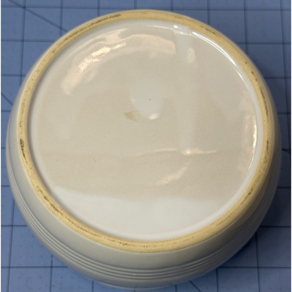 Ceramic White Ribbed Dip Chiller - Picture 2 of 3